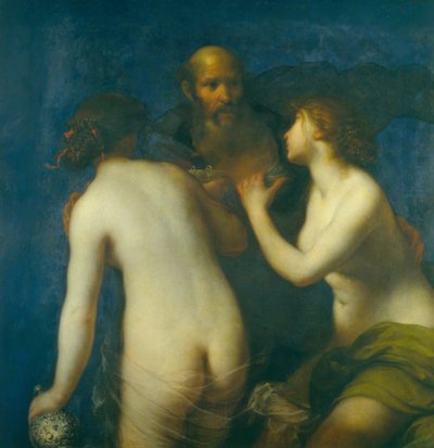 Lot und seine Töchter von Francesco Furini
